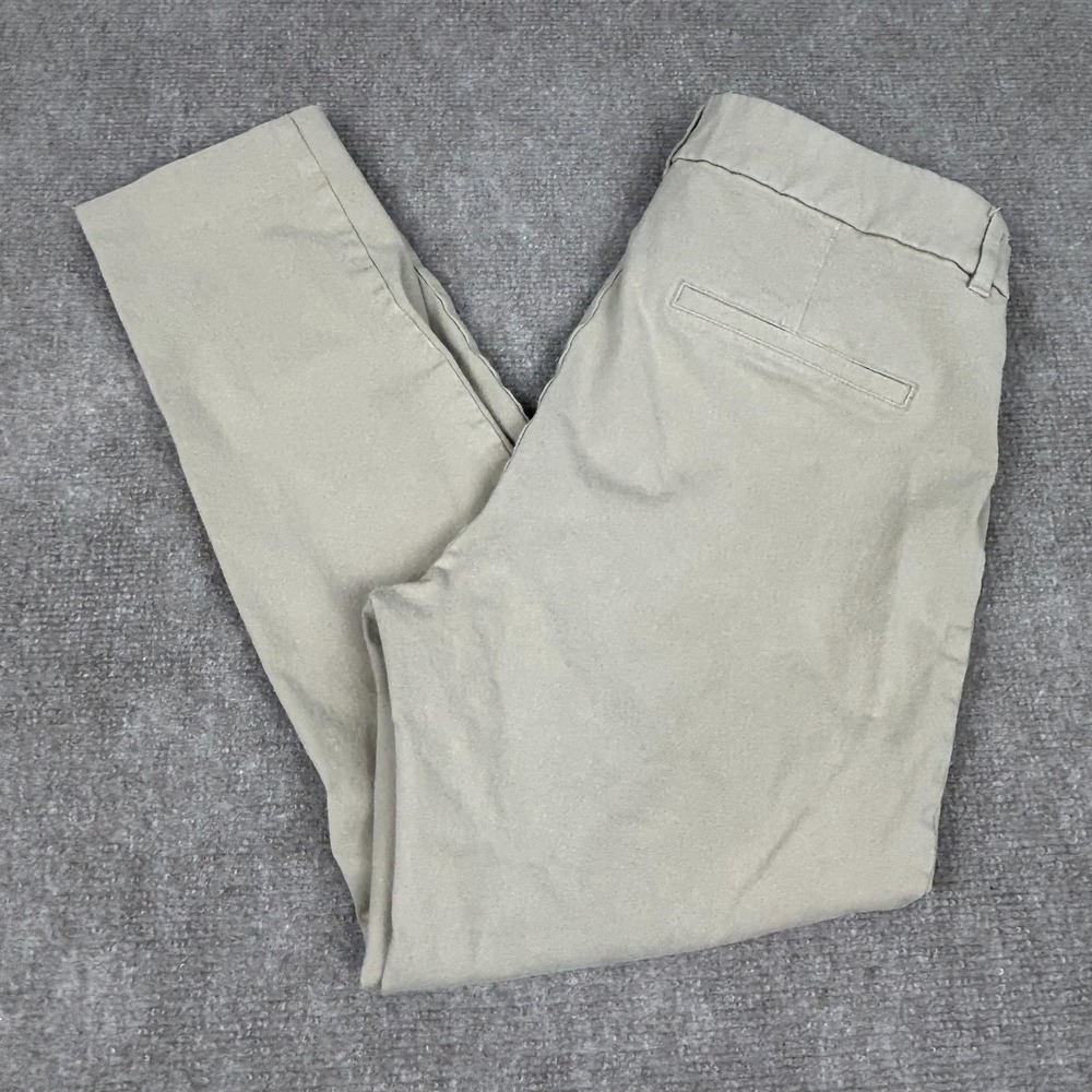 Old Navy High Rise Pixie Skinny Ankle Pants Womens 10 Mocha Taffy Slimmest‎ Fit
